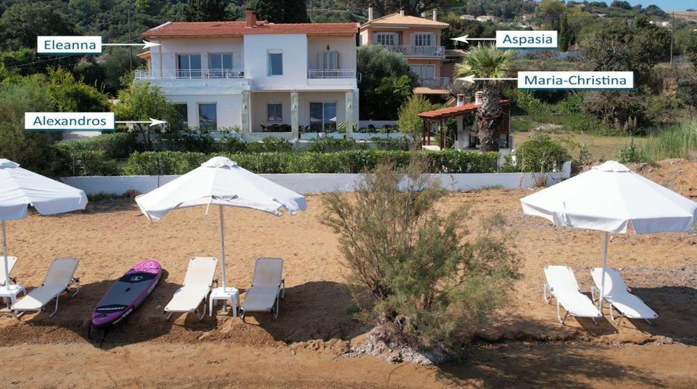 Alekos Beach Houses-Alekos Beach Complex リクスリオン エクステリア 写真